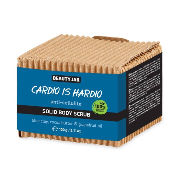 Beauty Pro – Esfoliante corporal por atacado – Esfoliante Corporal Anticelulite Beauty Jar Cardio Is Hardio 100g0