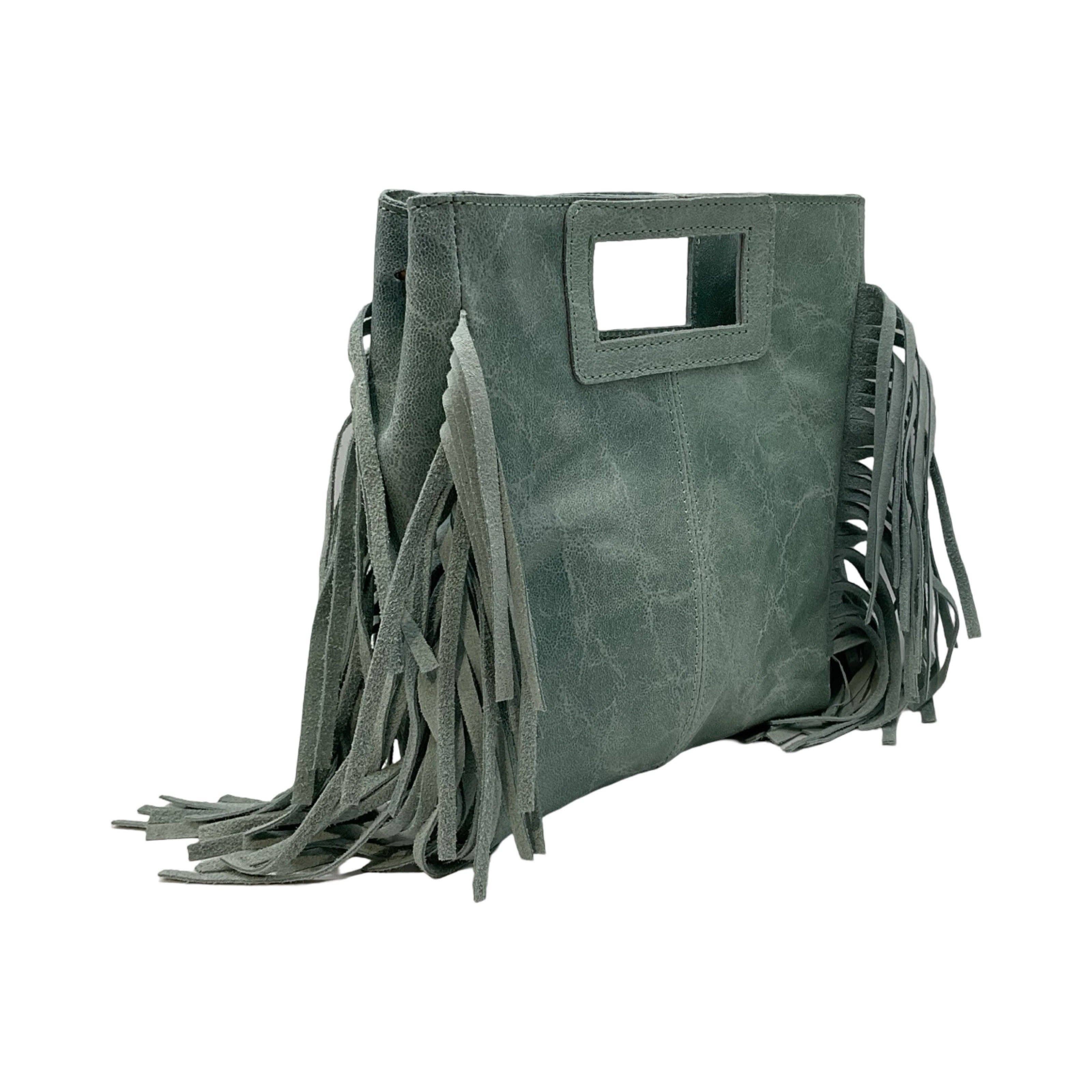 Louisa lee - Wholesale Top Handle Bag - Women's - MARION BRUSH LEATHER BAG2