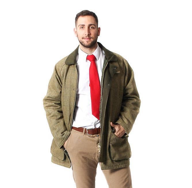 The Scotland Kilt Company - Wholesale Jacket - Men's - Men's Derby Tweed Jacket - Sage1