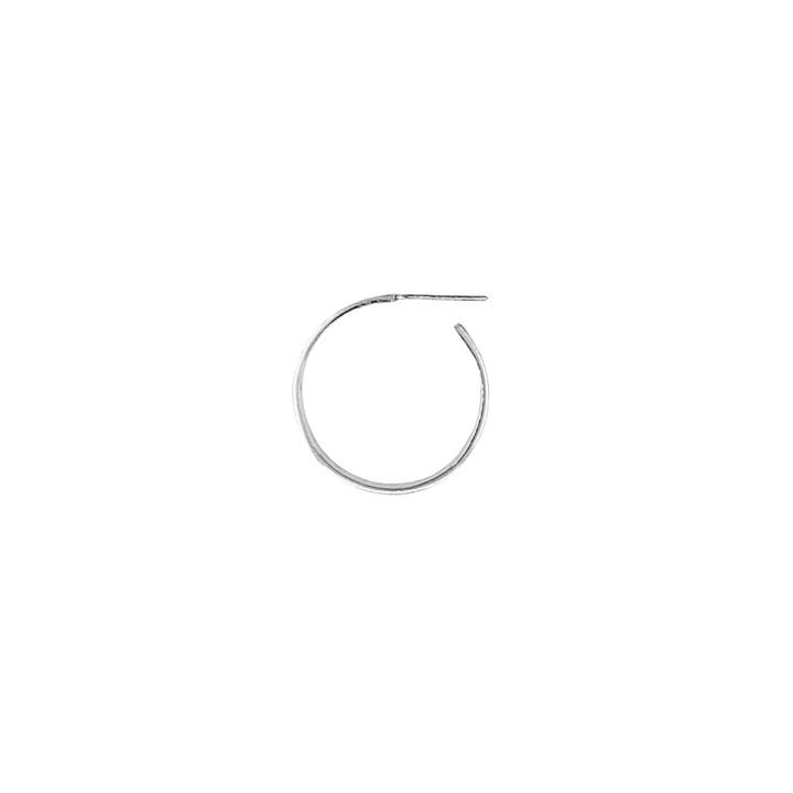 SITA - Wholesale Hoop Earrings - Sterling Silver Polka Dot Hoop2