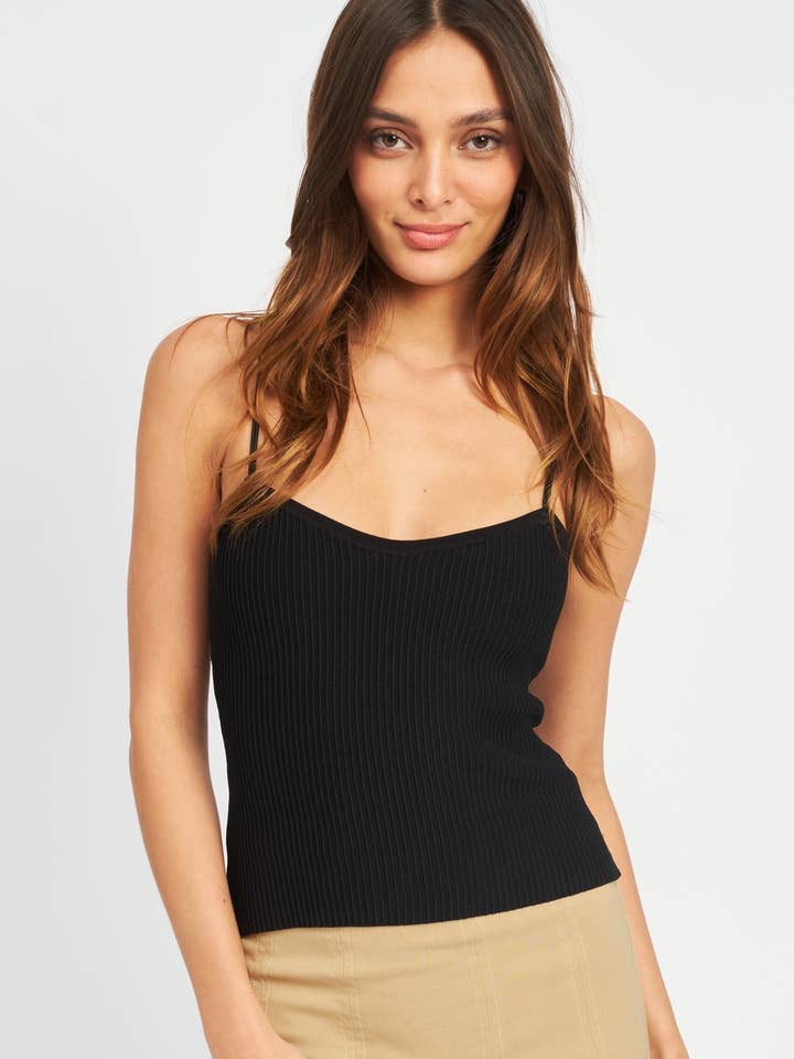 CAMISOLE À FINES BRETELLES pour la vente par Emory Park