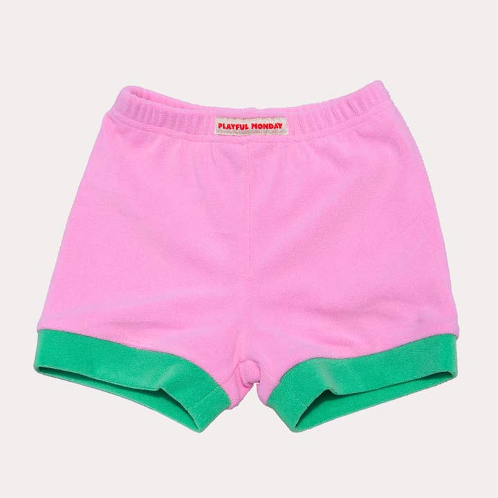 Juega a nadar: pantalones cortos en rosa 🍬 para venta al por mayor de Playful Monday