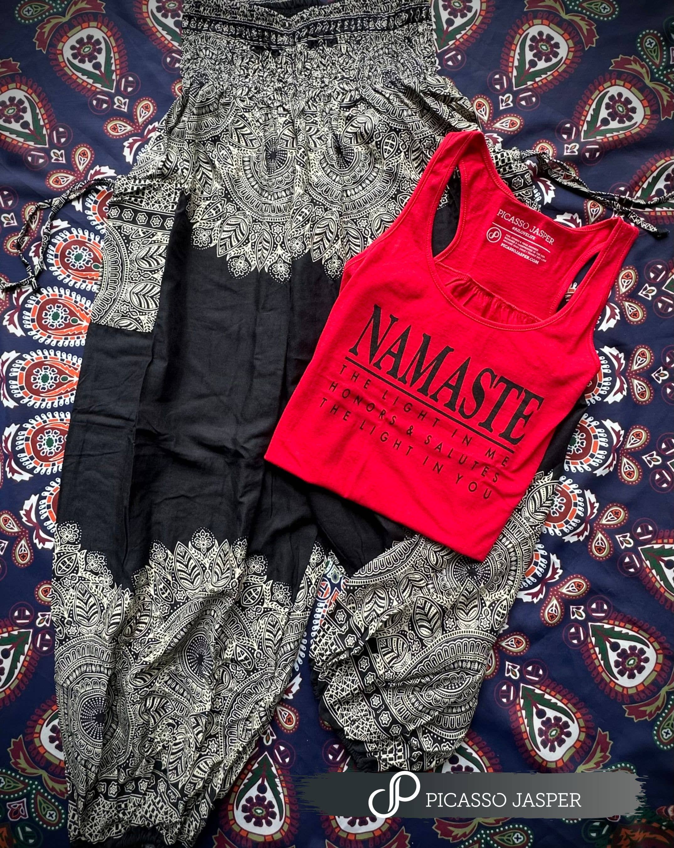 Picasso Jasper - Wholesale Pants - Women's - SHIVA, Two Pocket Magic Pants1