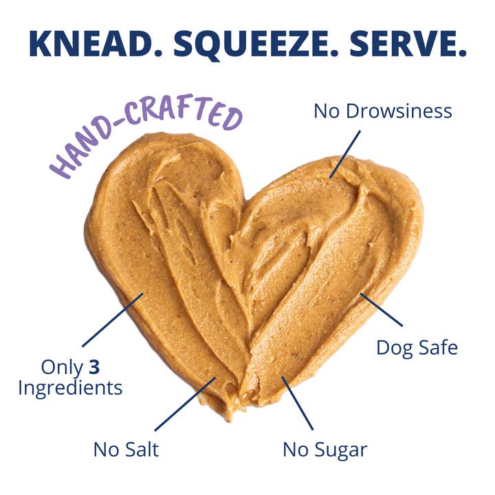 Pet Palette Distribution - Wholesale Pet Treats - Dog - Under the Weather PB & Chill Calming Peanut Butter 1oz