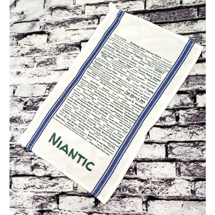 TownieSwag - Wholesale Tea Towel - Niantic Townie Tea Towel1