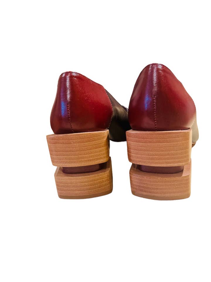 Nature by Trejok Limited Liability Company – wholesale Platåskor - Dam – Catalina trä staplade klackar 1