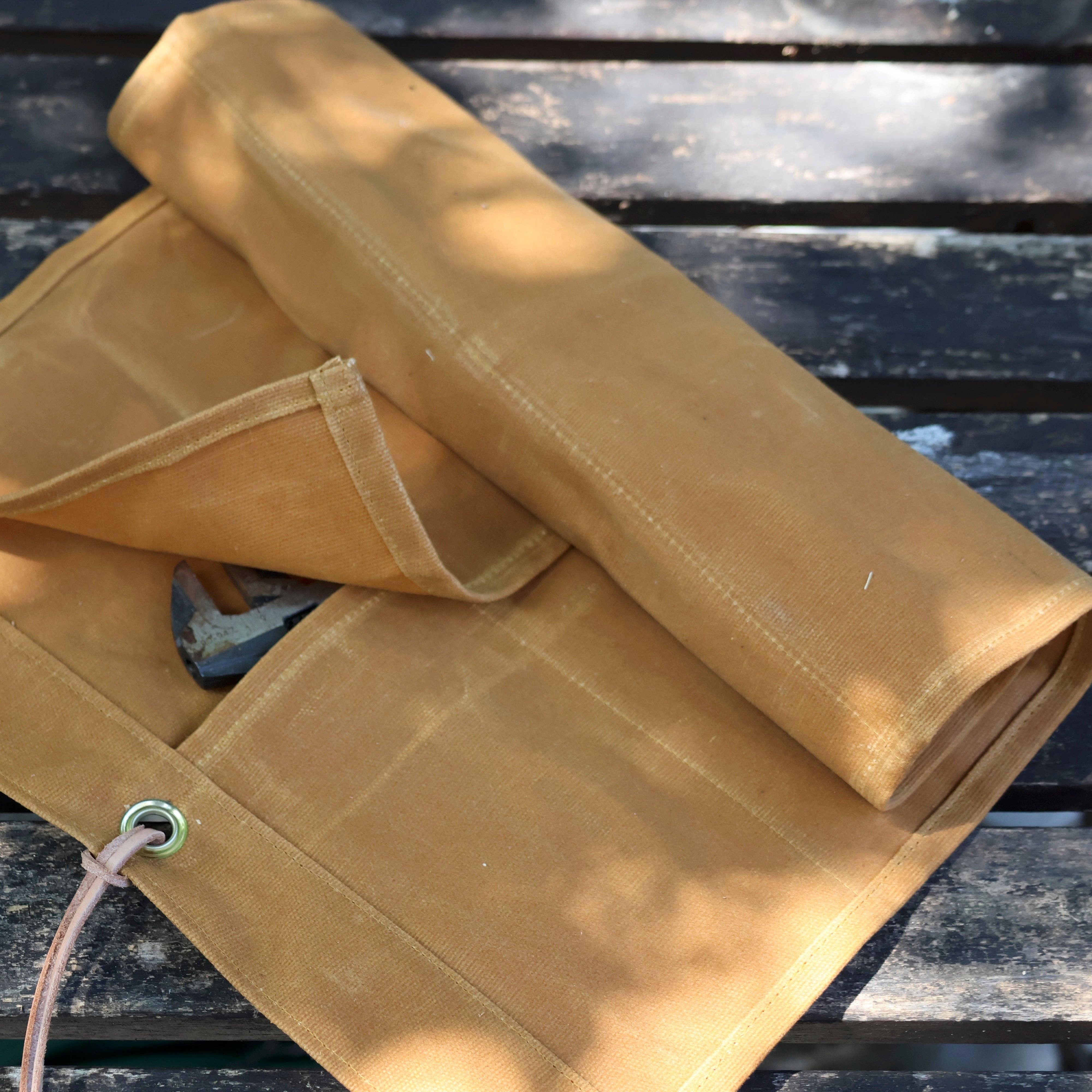 Newton Supply Co - Wholesale Luggage - waxed canvas tool roll2