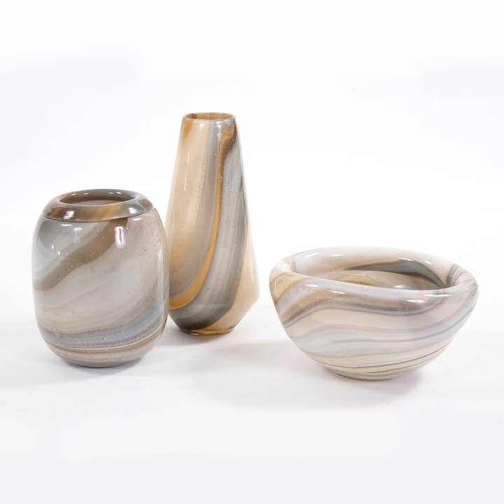 Howard Elliott on Faire - Wholesale Vase - Sand Art Tapered Glass Vase