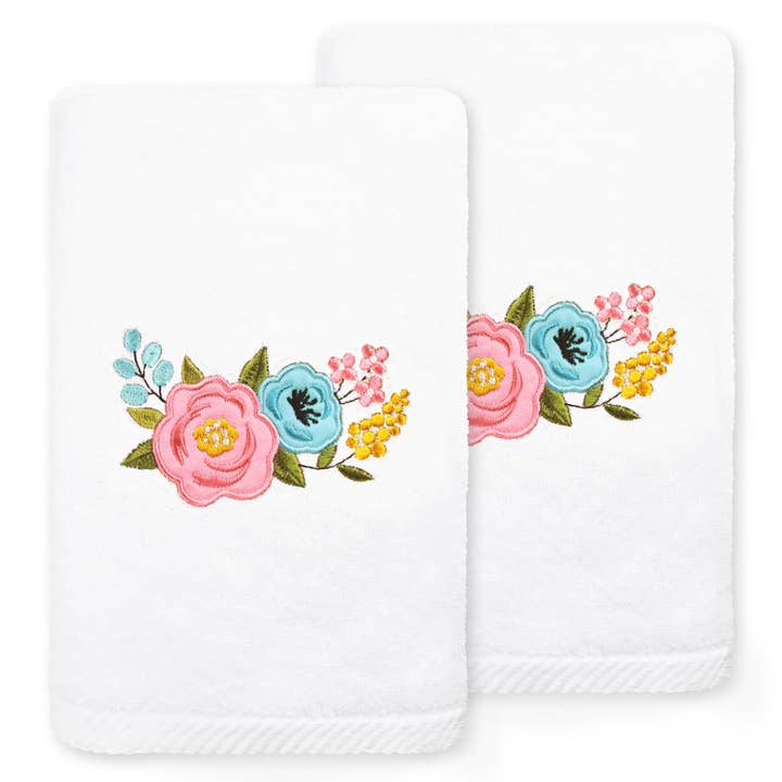 Khalpera – wholesale Hand towel – Printemps Embroidered Towel