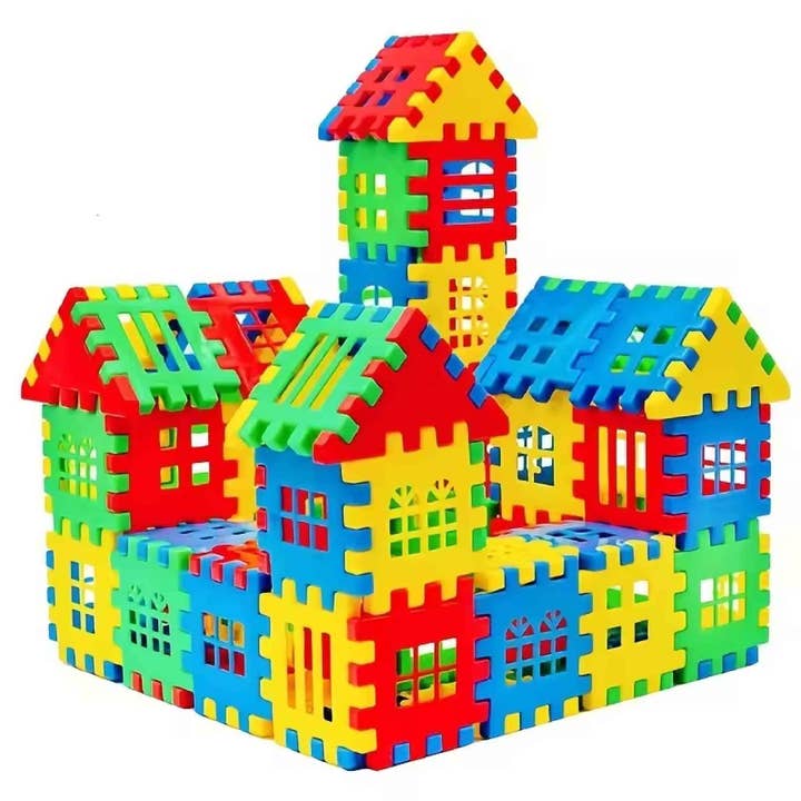 Ensemble de jouets éducatifs de blocs de puzzle pour enfants pour la vente par HALLEE