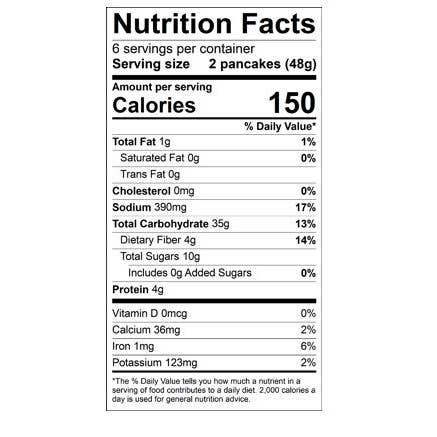 Virginia Diner, Inc. - Wholesale Pancake Mix - Country-Style Pancake Mix 10 oz.