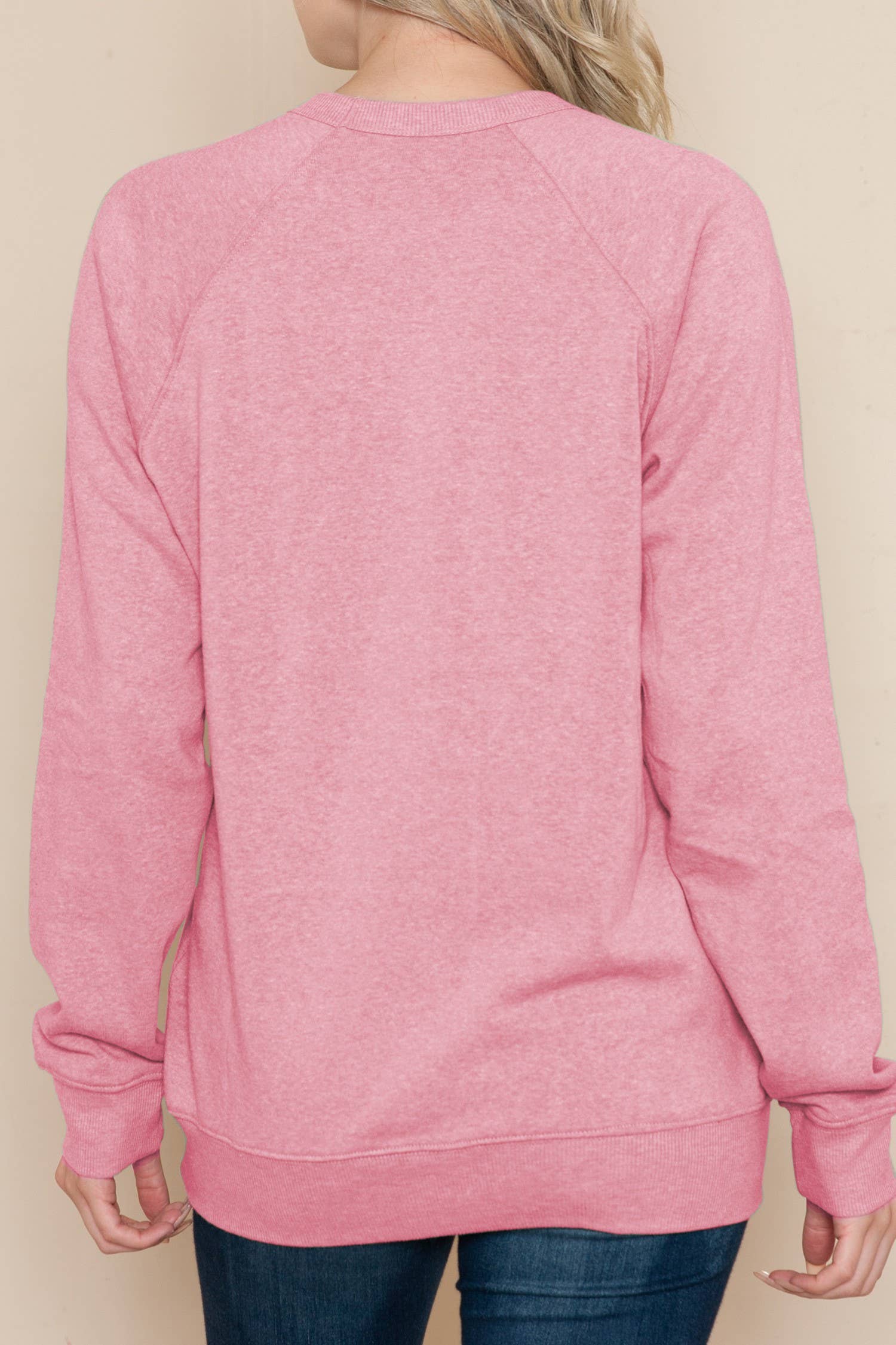 BouTeeQue Closet – Camisola gráfica - Mulher por atacado – 1075CL - Sweatshirt Algodão Crewneck - EASY TIGER4