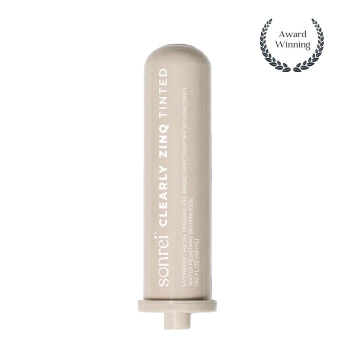 Clearly Zinq Tinted Hydrating Facial SPF 35 + GF REFILL for wholesale by Sonrei