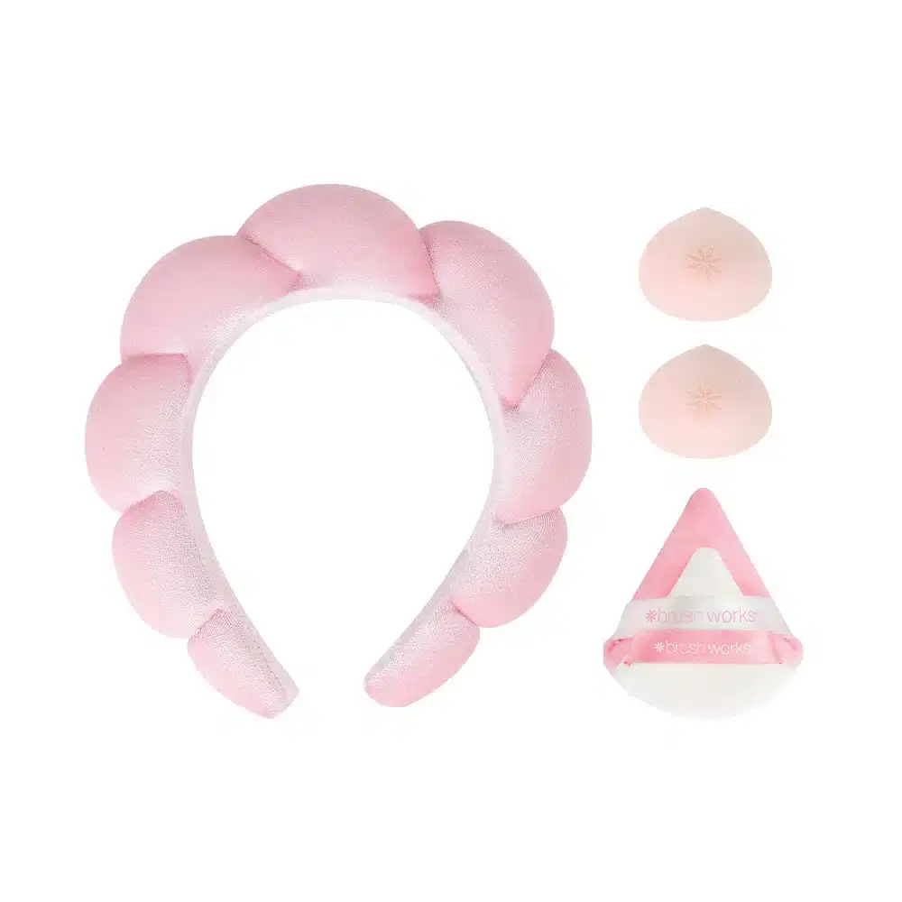 Beauty Pro – Großhandel Make-up-Pinsel-Set – Brushworks Dream Blend Set Pink4