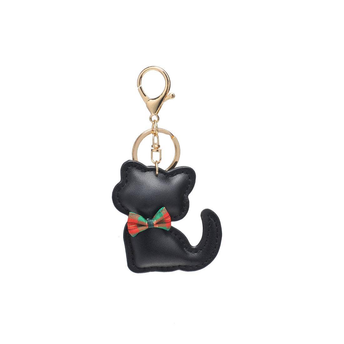 Black Kat Keychain Charm for wholesale on Faire2