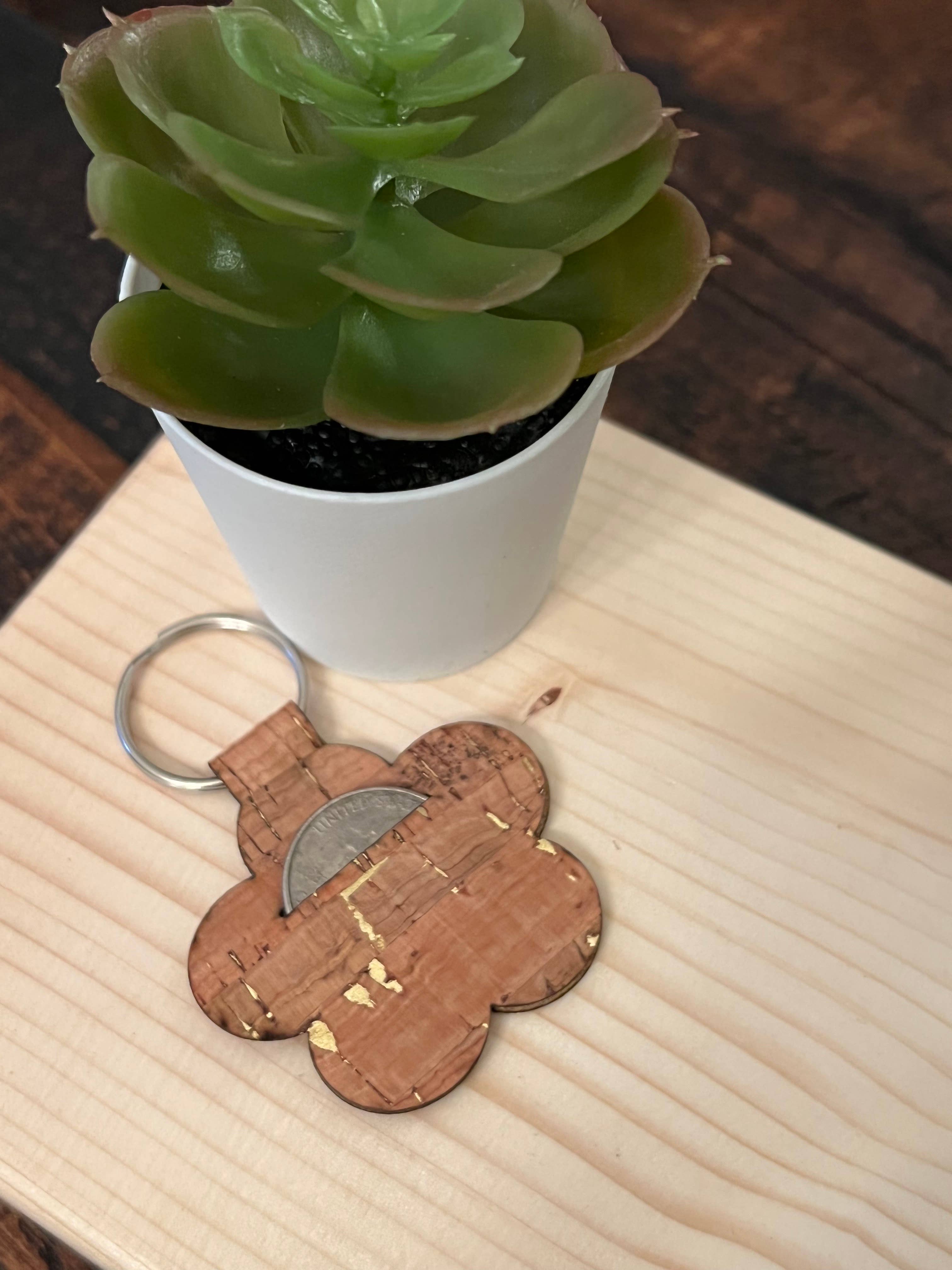 Suchfungoods - Vente Porte-clés – unisexe - porte-clé quart de liège