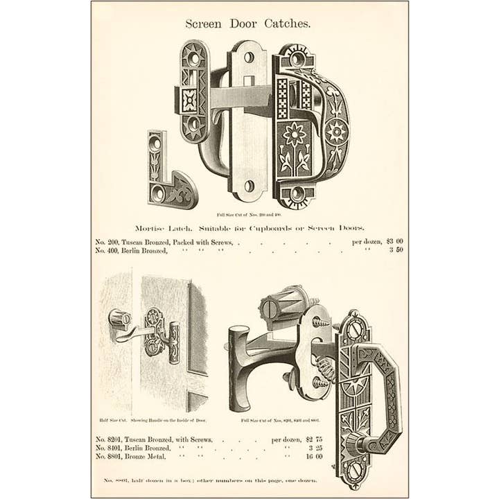 Found Image Press - Wholesale Magnet - Magnet HD-11 Screen Door Catches