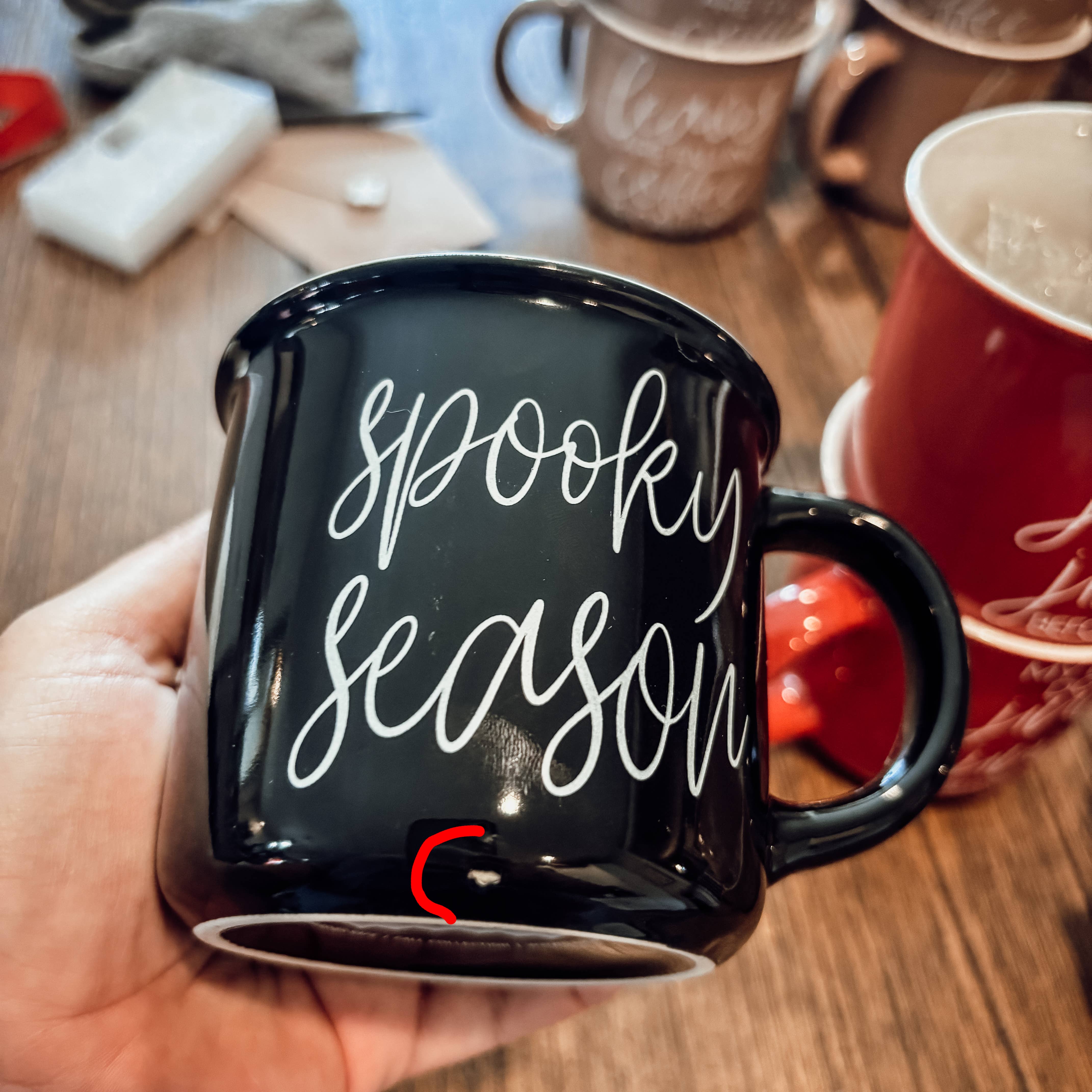 Gia Roma - Wholesale Coffee Mug - Imperfect Fall & Halloween Coffee Mugs on Sale, Neutral Cups16