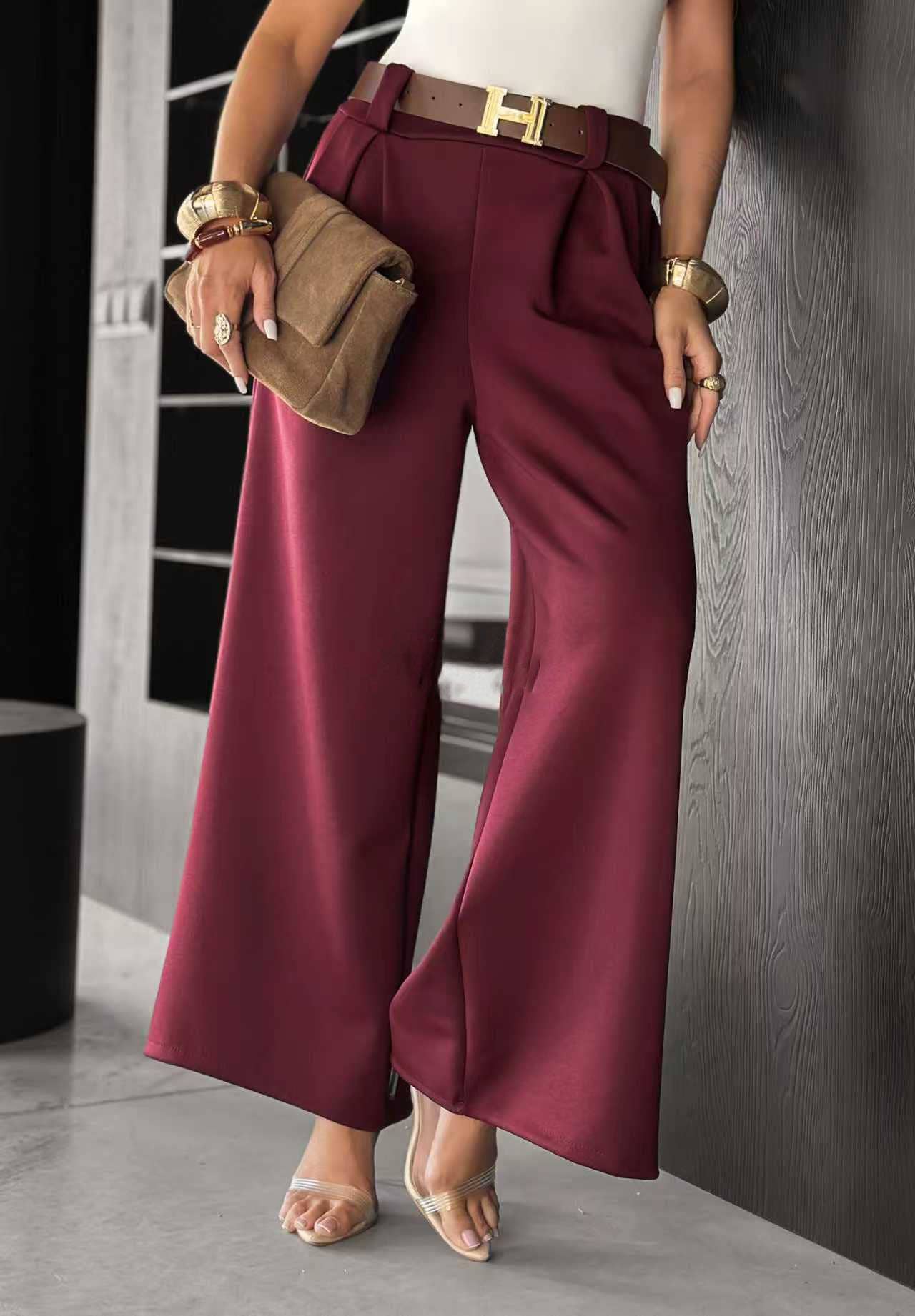 ESTEE BROWN - Venta al por mayor Peto - Mujer - Pantalón ancho de viscosa - 88175