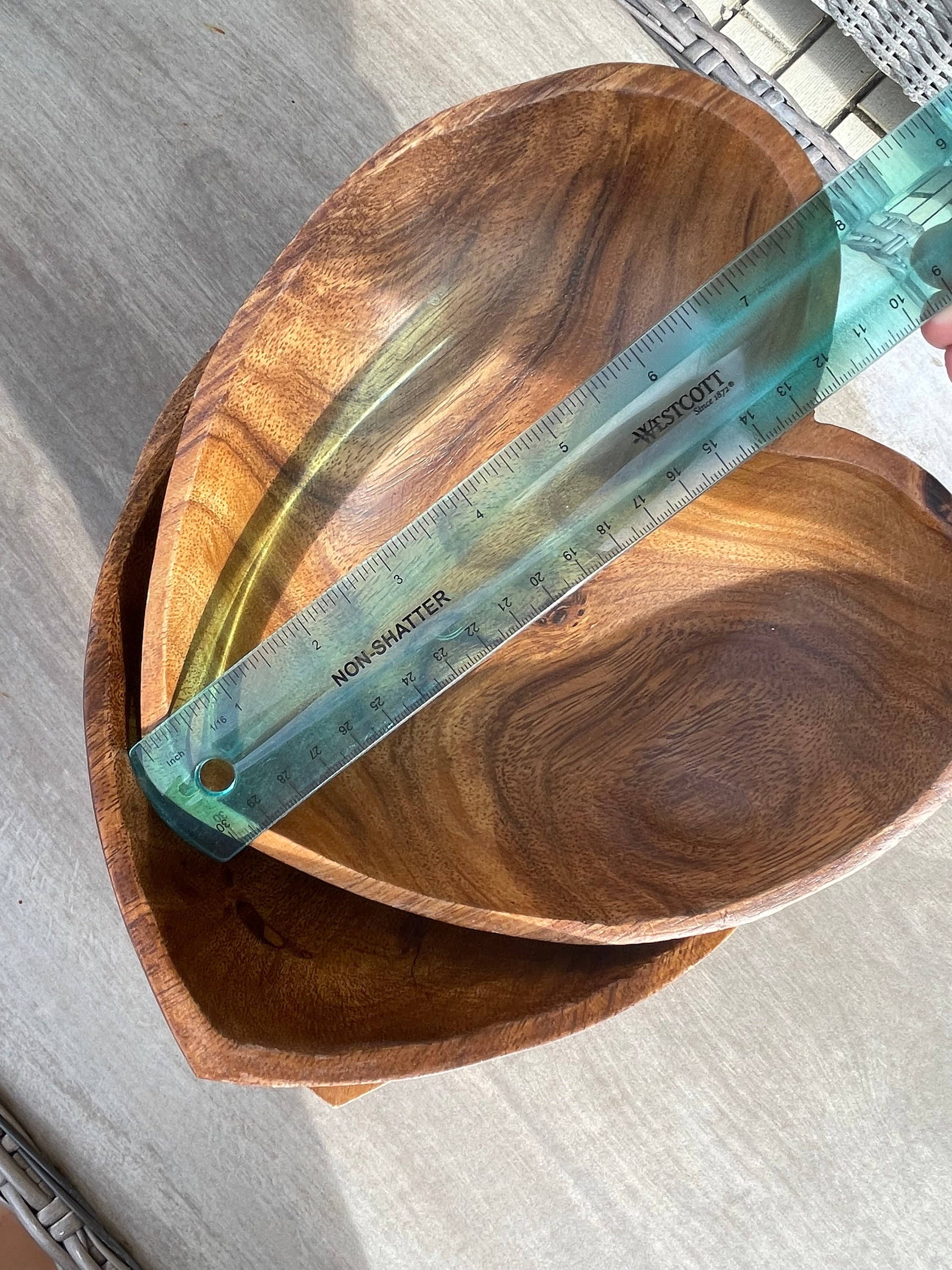 Woodware&Co – wholesale Candle holder – WHOLESALE Large Wooden Heart Bowls4