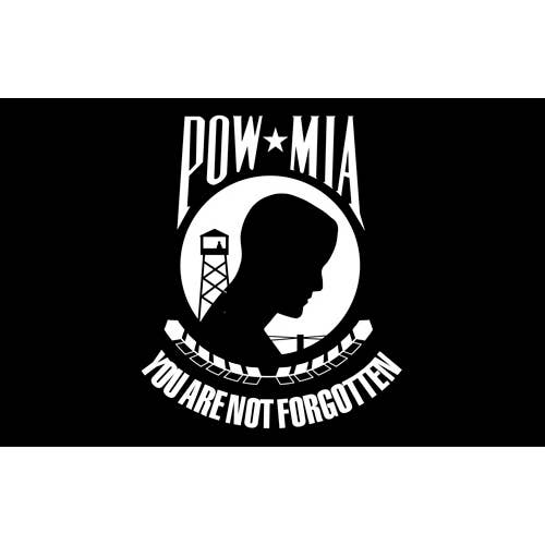 POW/MIA - Prisoner of War/Missing in Action 3'x2' for wholesale by Worldwide Flags Ltd