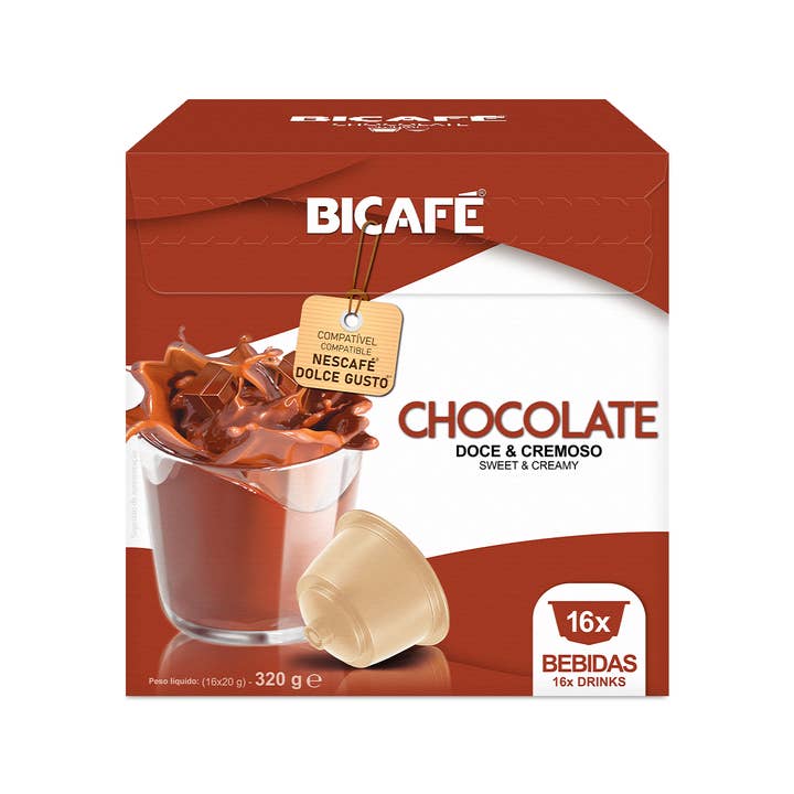 Bicafé - Wholesale Hot Cocoa Mix/Kit - Chocolate Drink - Dolce Gusto Compatible Capsules1