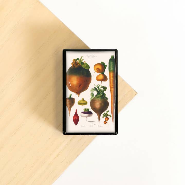 Lucy Lu Designs – Engroshandel Tændstikker – Rodgrøntsager Have Food gulerod Fall Slide Box