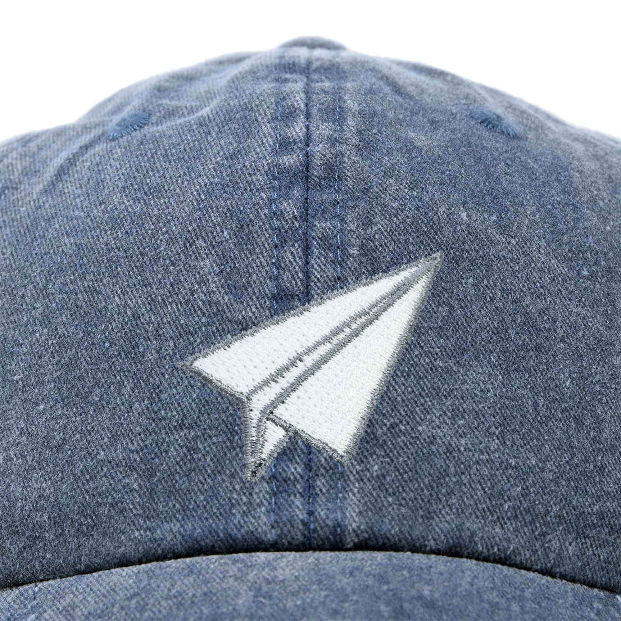 Dalix – Engroshandel Baseballkasket - Unisex – DALIX Paper Plane Hat Broderet Herre Dame Baseball Cap29