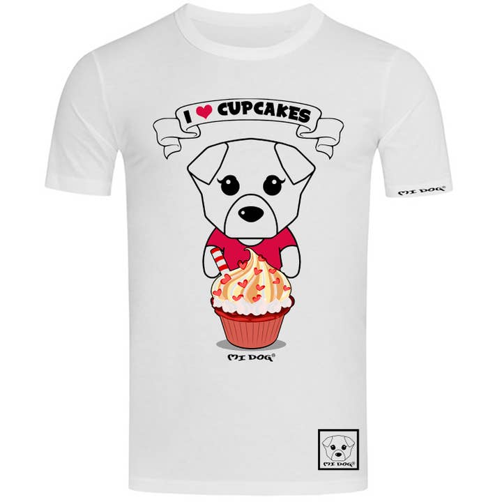 I Love Cup Cakes Regular Fit T Shirt for wholesale by MI DOG