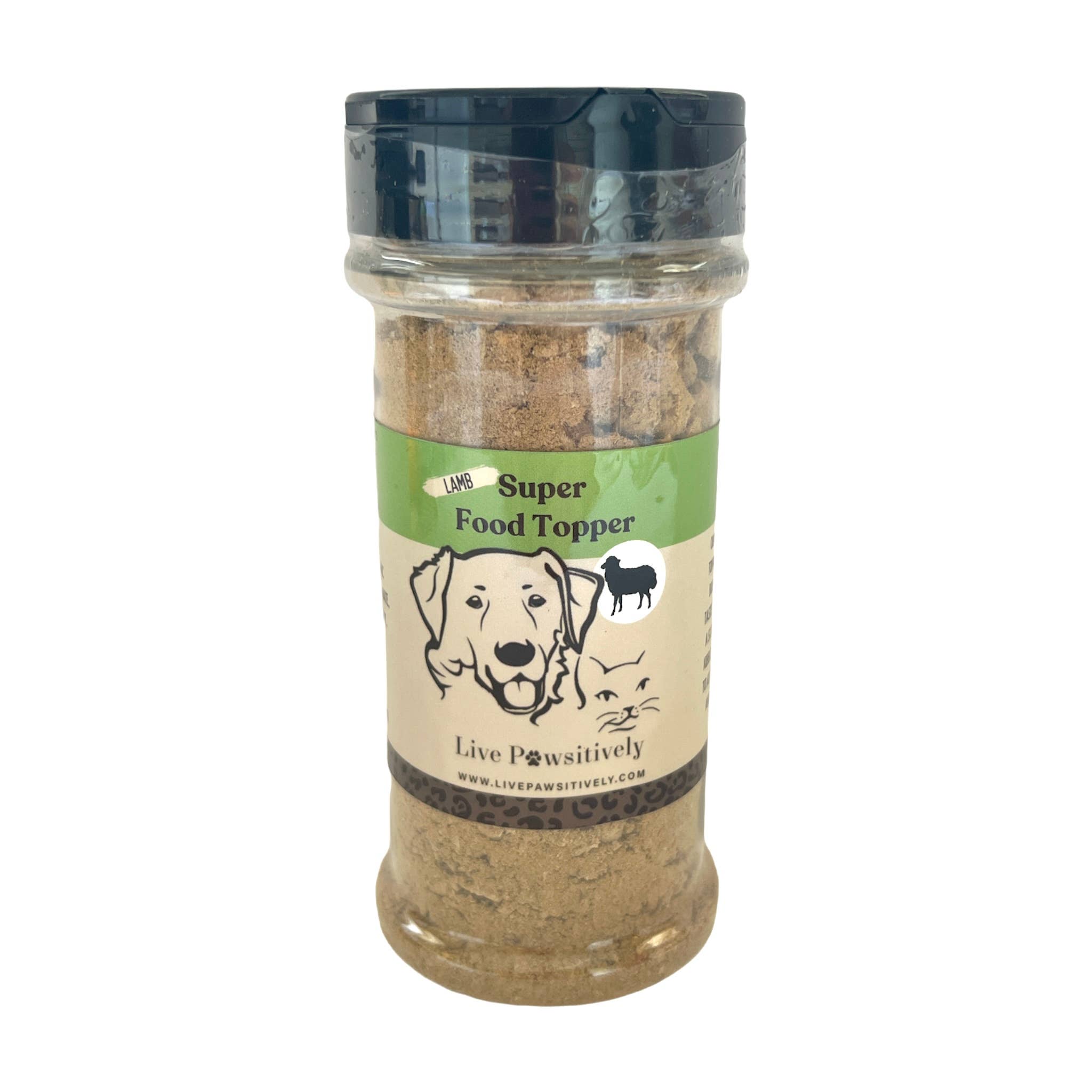 Live Pawsitive - Vente Nourriture – chien - Superfood Toppers et protéines de votre choix 6 oz1