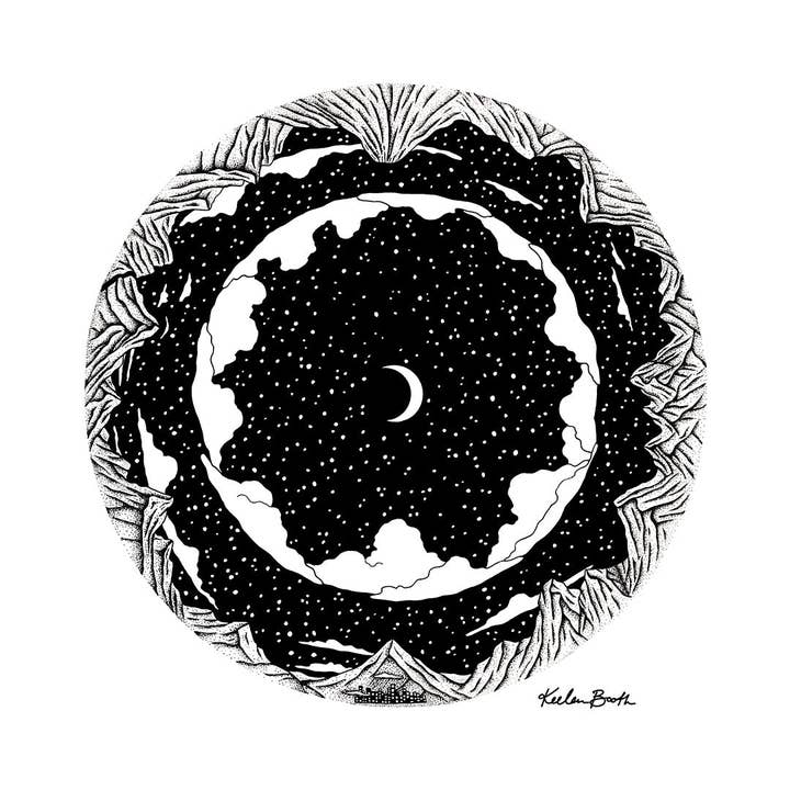 Mountains on the Infinite Horizon for wholesale by Keebee Studios