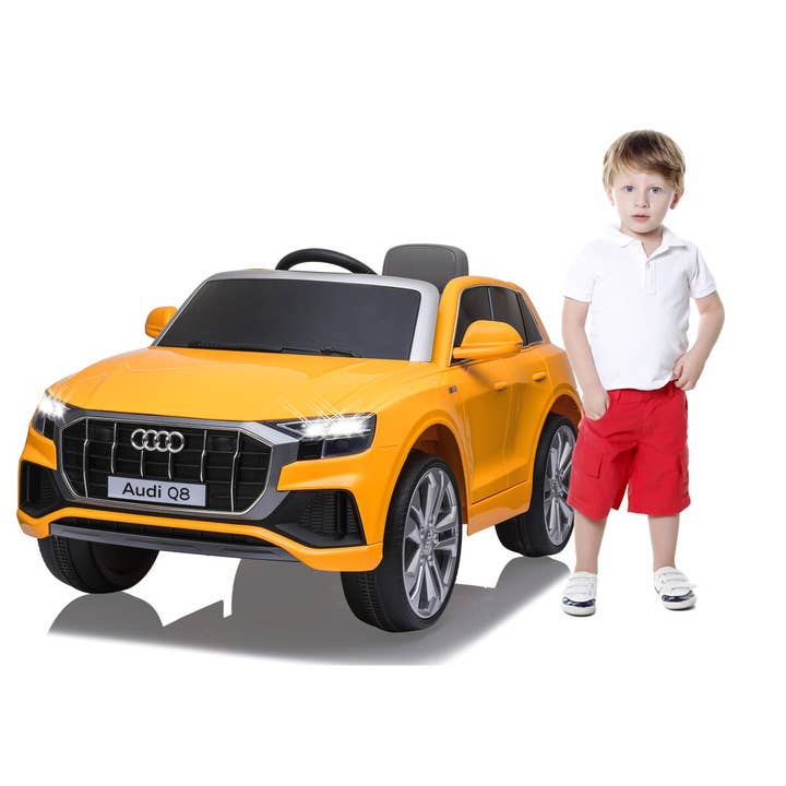 Audi Q8 à monter, jaune, 12 V et autres tendances Résultats pour jouet allemand en vente B2B. Retours gratuits et paiement à 60 jours sur Faire sur Faire.
