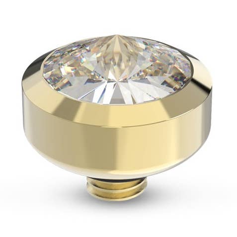 Ringoberteile aus glänzendem Gold für den Großhandel von Melano Jewellery