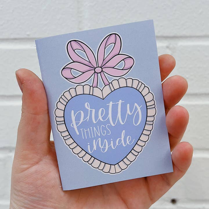 Pretty Things Inside | Reusable Sticker Book Travel Insert for wholesale by The HoneyBShop