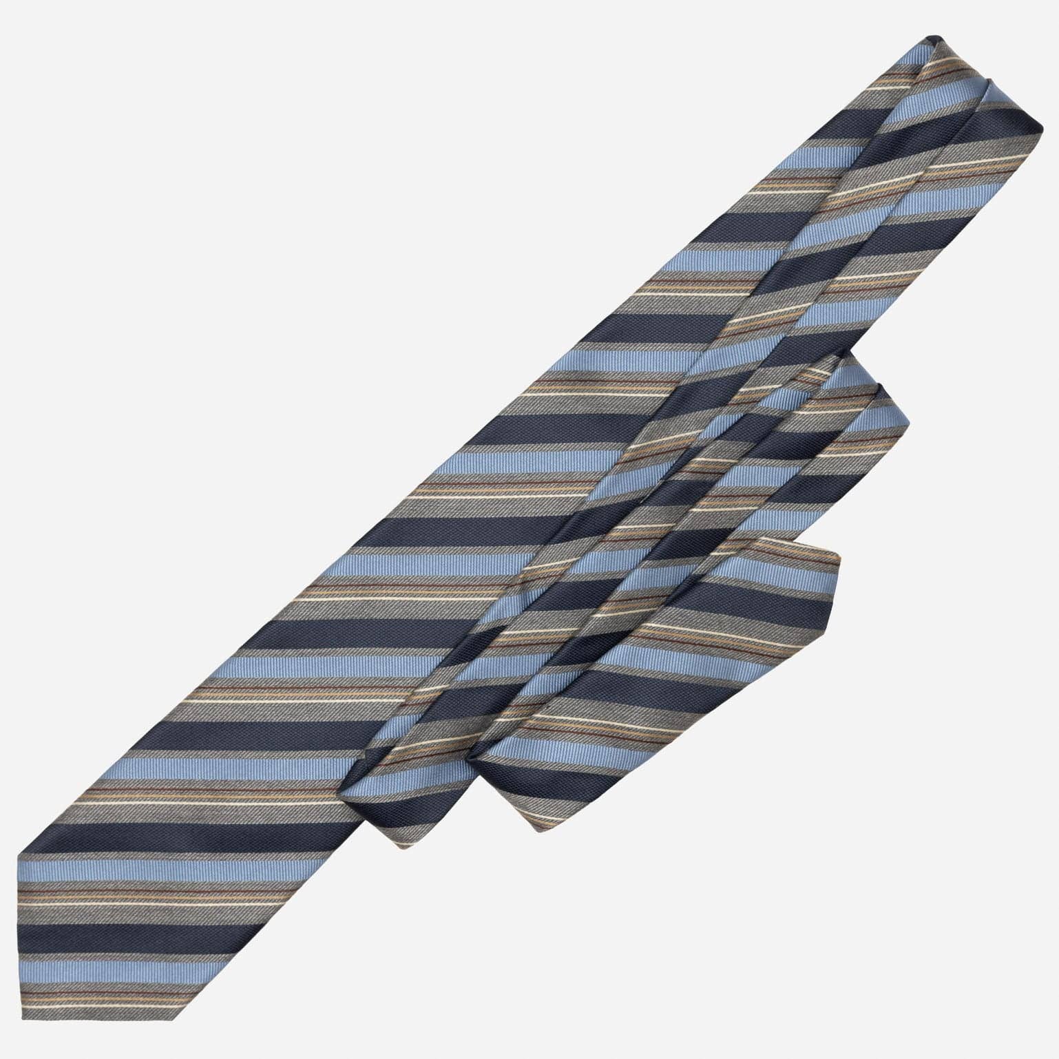 Elizabetta Made in Italy USA – wholesale Necktie – Men’s – Espada - Silk Jacquard Tie - Blue and Grey5