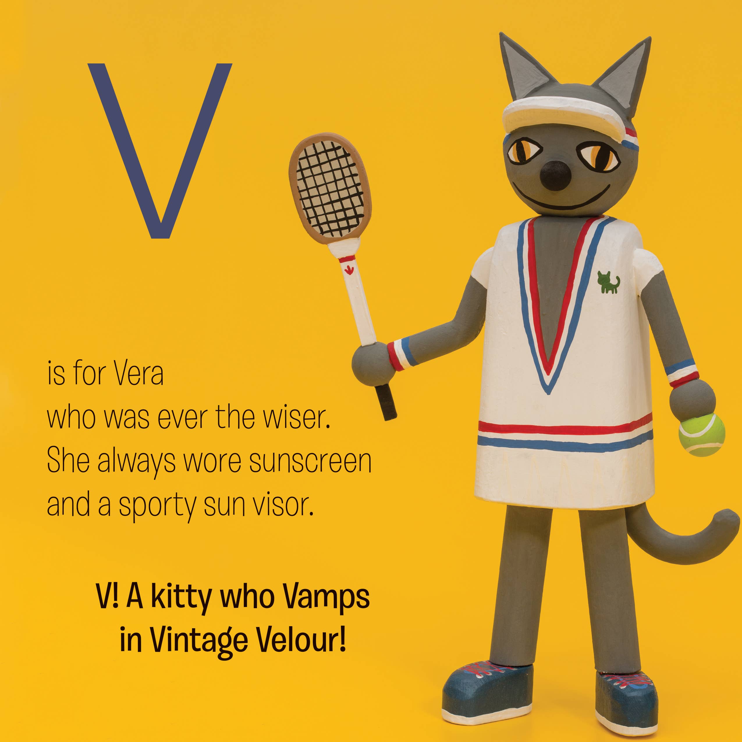 Bunny with a Toolbelt - Wholesale Preschool Book (3-5) - Catabet - an alphabet book about cats and clothing4