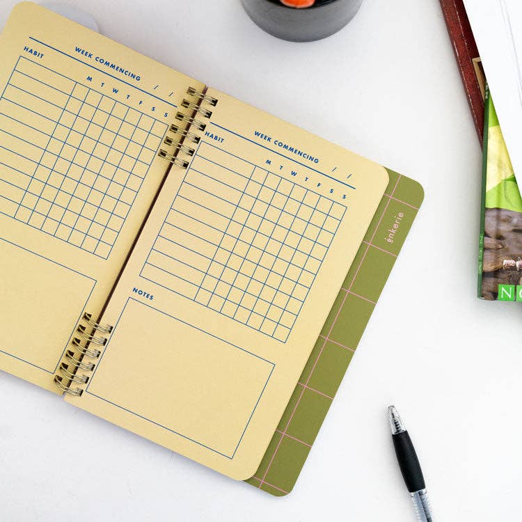 Kikkerland Design Inc - Wholesale Planner - Habit & Goals Tracker2