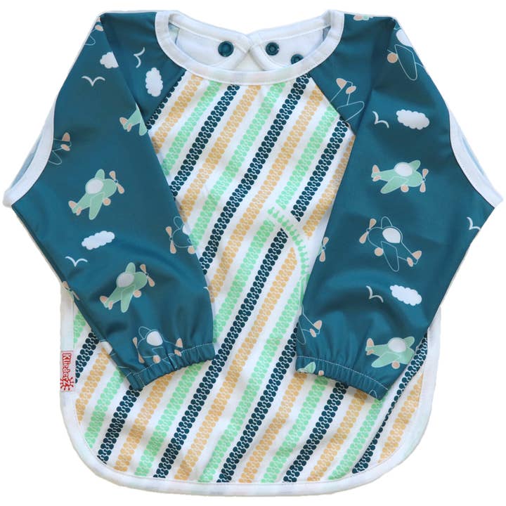 Fly 'n Drive sleeve bib - baby/toddler bib for wholesale by KliederZ