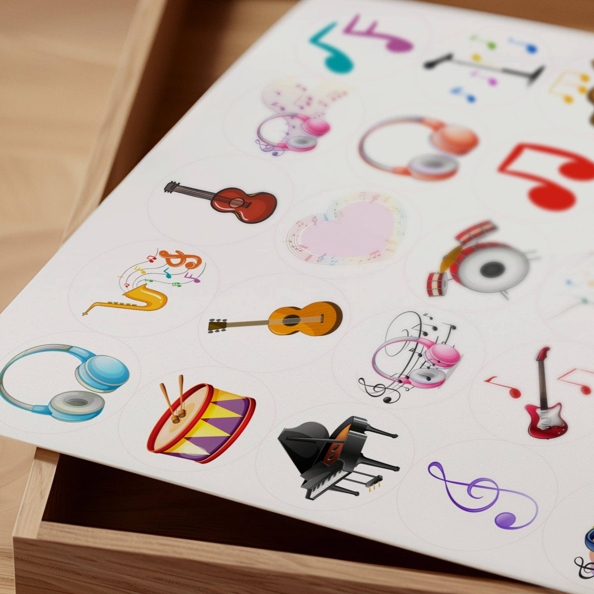 Sticker Varia - Wholesale Sticker - Sticker Sheet Music1