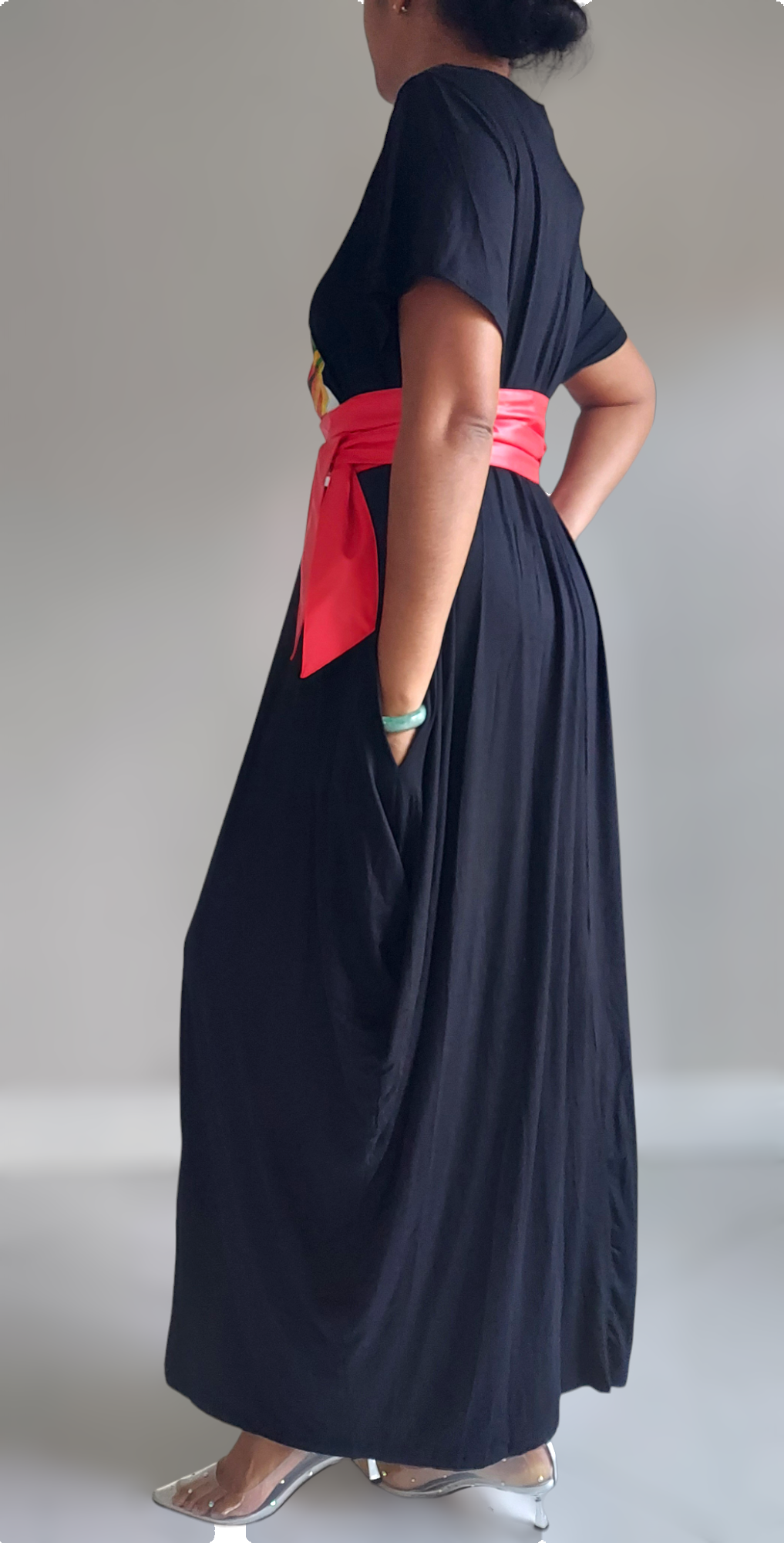 India Batik – Großhandel Kleid – Damen – Blessed Afro Bubble Jerseykleid, kurzärmlig, 2022SS6