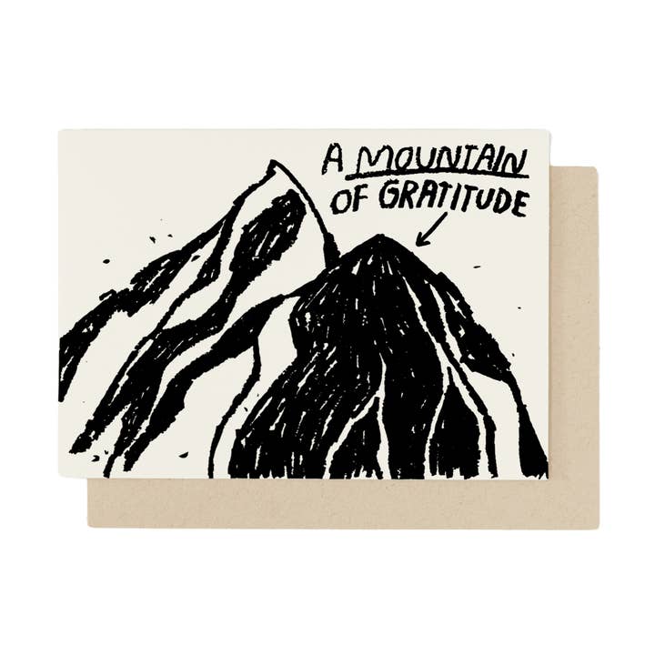 People I've Loved – wholesale Tackkort – Mountain of Gratitude Card - Fodral med 6 kort0
