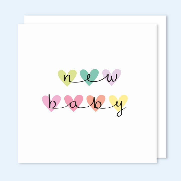 New Baby Rainbow Hearts for wholesale by t'art designs