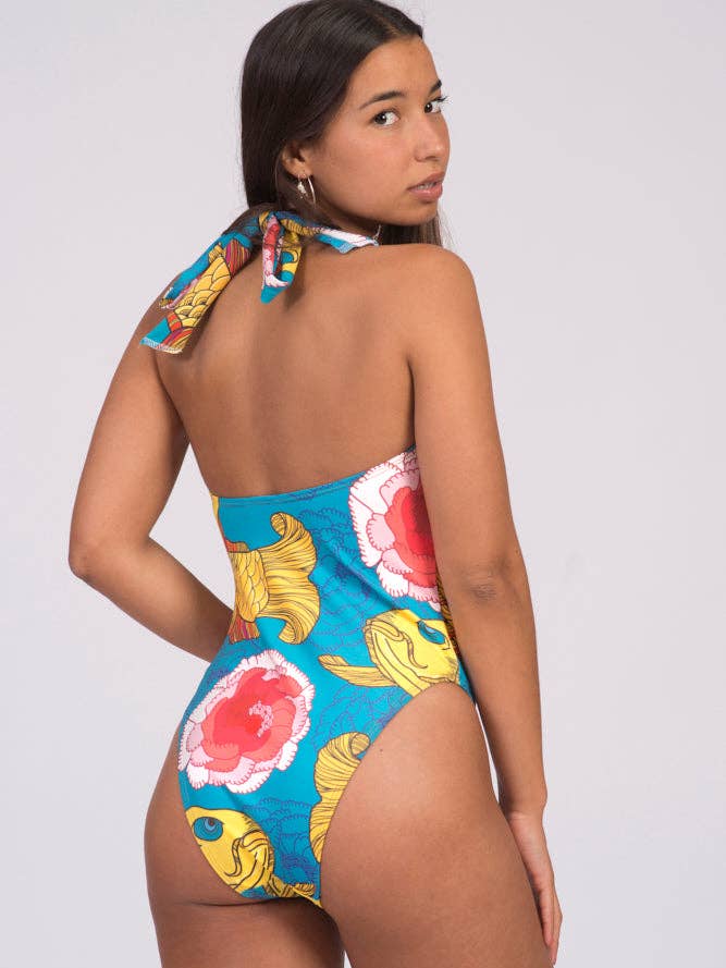 Traje de Baño V Carpa Japonesa | BAM-V.03 para venta al por mayor de Fishikii