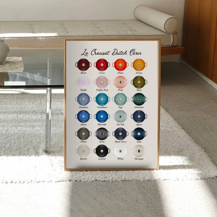 Olive Street Collective - Wholesale Art Print - Le Creuset Print15