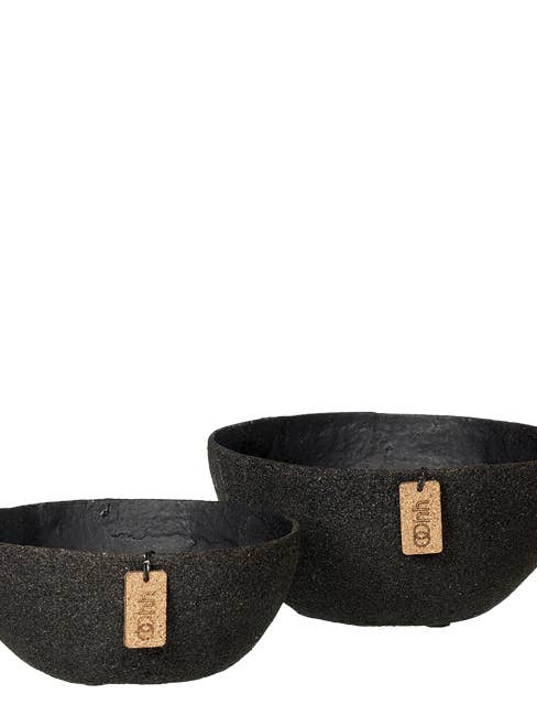 sæt med 2 WOODz skåle, ask for engroshandel hos Lübech Living