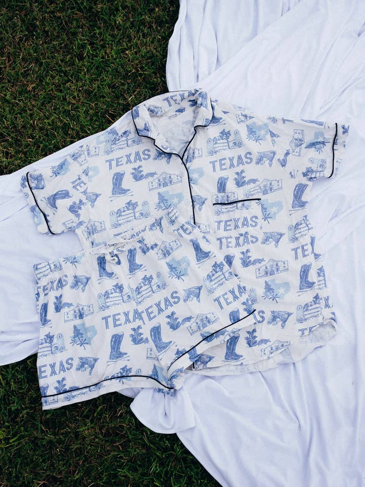 Texas Equestrian Pajamas for wholesale by Hedera Equestrian