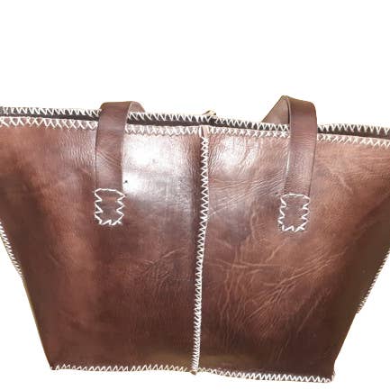 Hecho a mano - Wholesale Shoulder Bag - Women's - Women's White Cowhide Yarn Bag L3