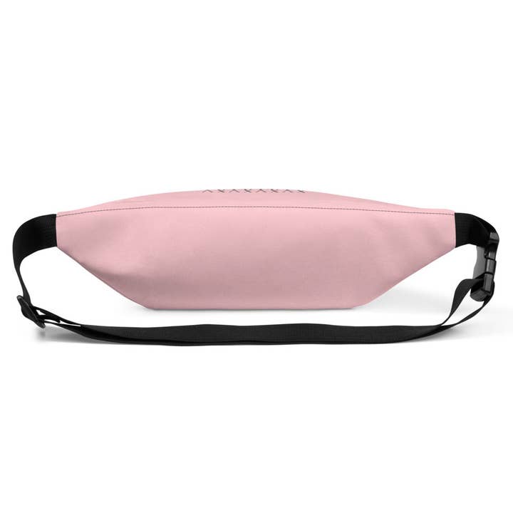 Pink Fifteenz Slogan Fanny Pack for wholesale by Fifteenz Clothing