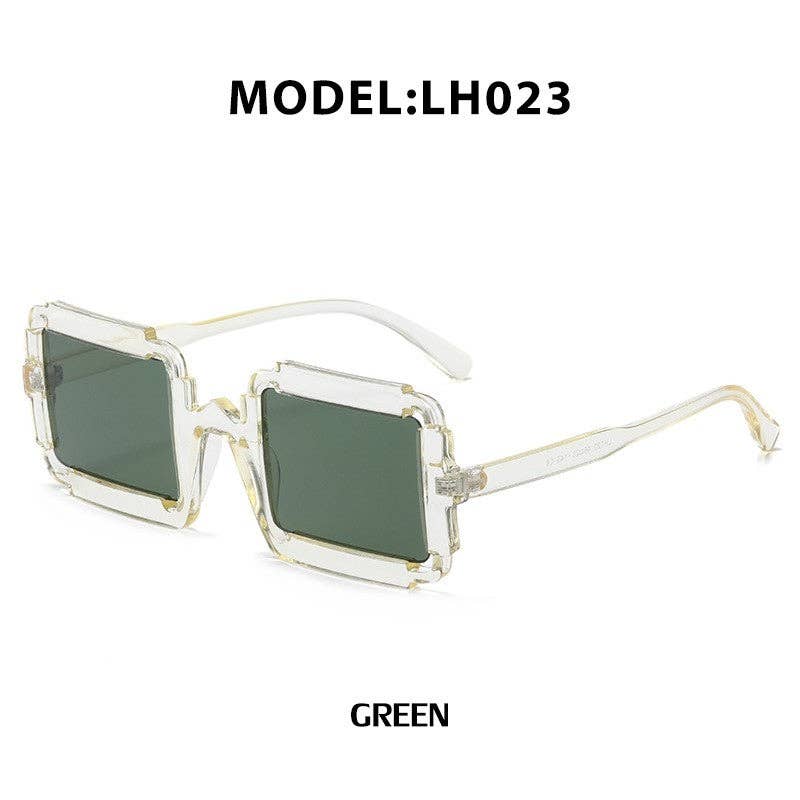 UZ Wholesale Store - Wholesale Sunglasses - Women's - Fashionable Oversized Square Frame Sunglasses2