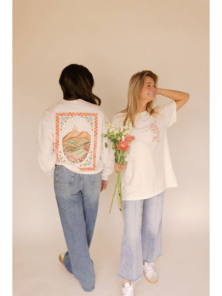 Whitney | Chaudoin Creations - Wholesale Graphic Sweatshirt - Women's - Praising My Risen King Easter Graphic 4